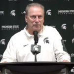 Michigan State head coach Tom Izzo.